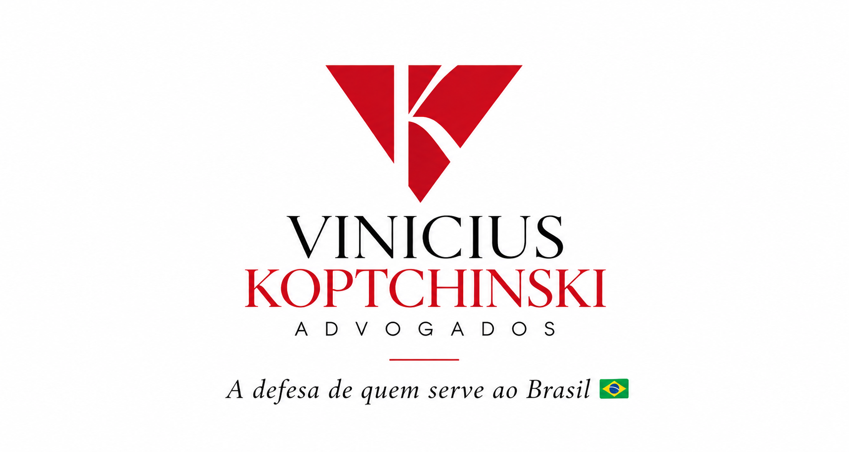 Vinicius Koptchinski Advogados — A defesa de quem serve ao Brasil